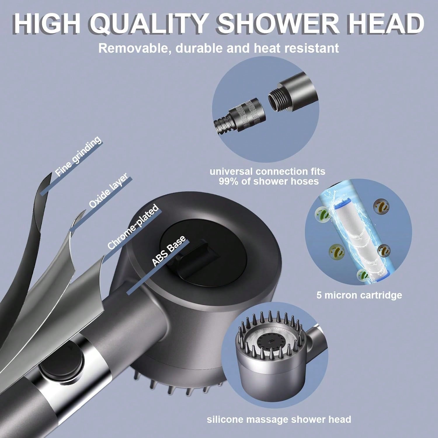 Doccetta a Mano ad Alta Pressi - High Pressure Shower Head Handheld recensione e prezzo