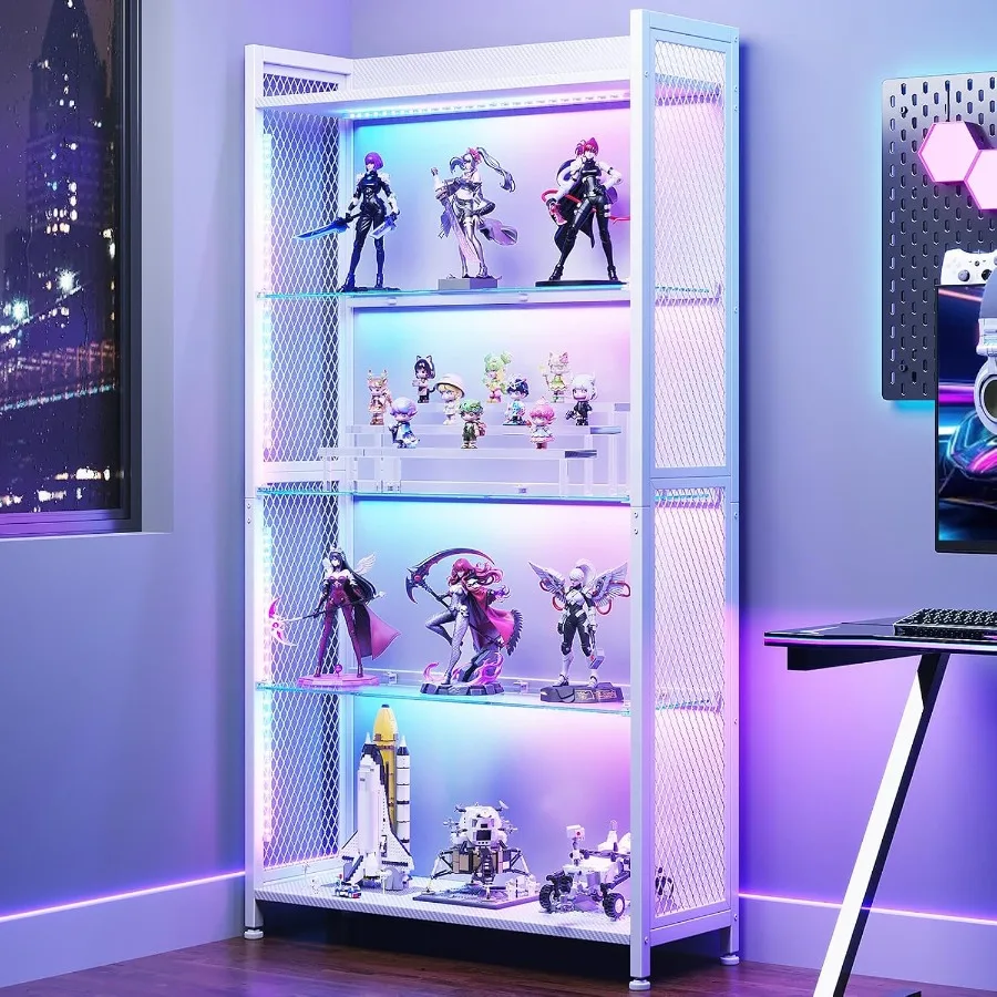 Vetrina con ripiani in vetro a - Lighting recensione e prezzo