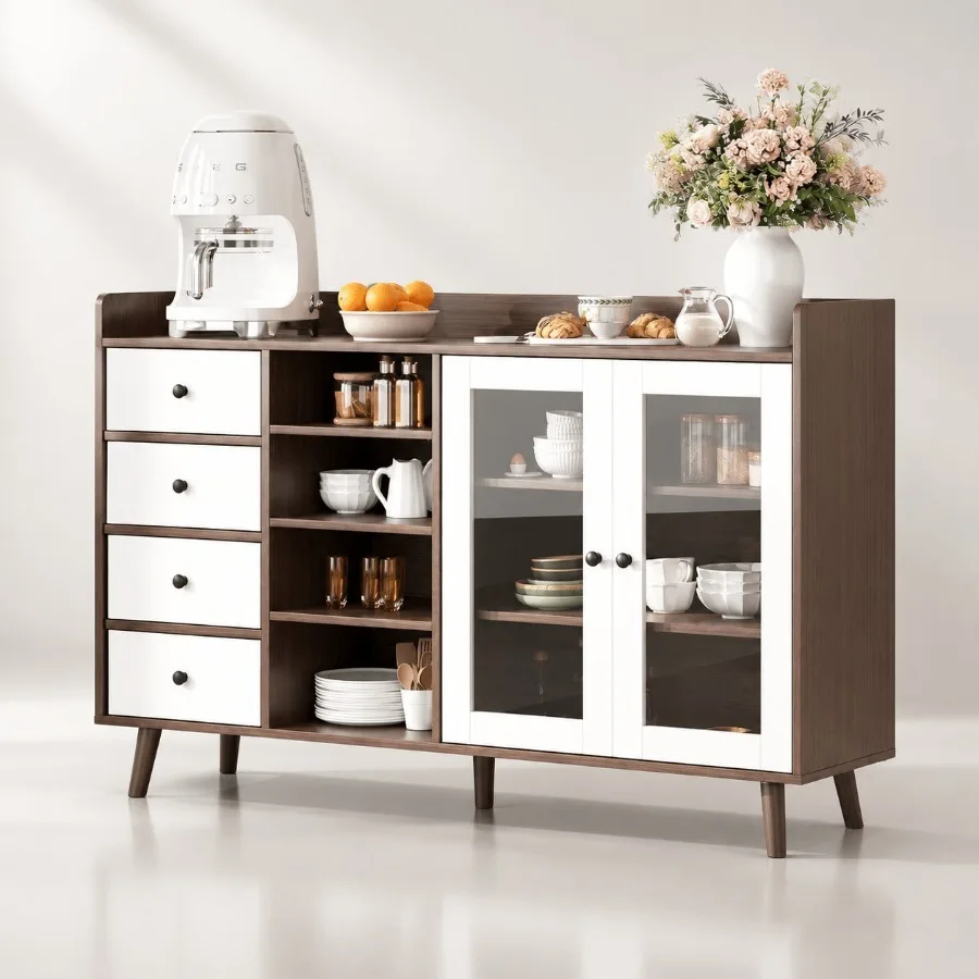 Credenza con ante in vetro per - Storage & Organization recensione e prezzo